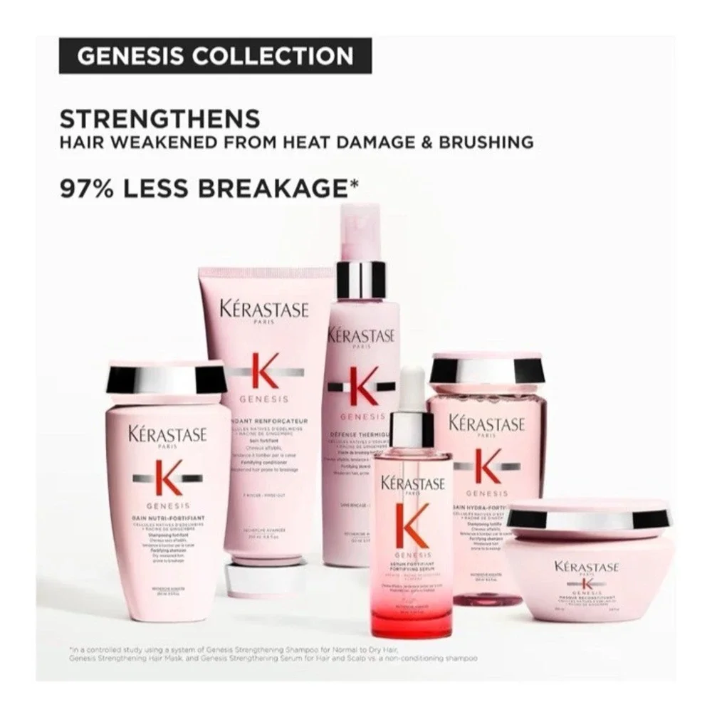 Kerastase Paris Genesis Bain NUTRI Fortifiant Shampoo 8.5oz / 250ml New